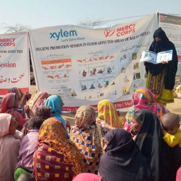 Supporting disaster-affected communities in Pakistan