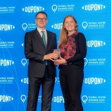 Xylem named “Net Zero Champion” at Global Water Awards