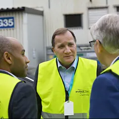 Water sustainability in focus as Swedish prime minister visits Xylem